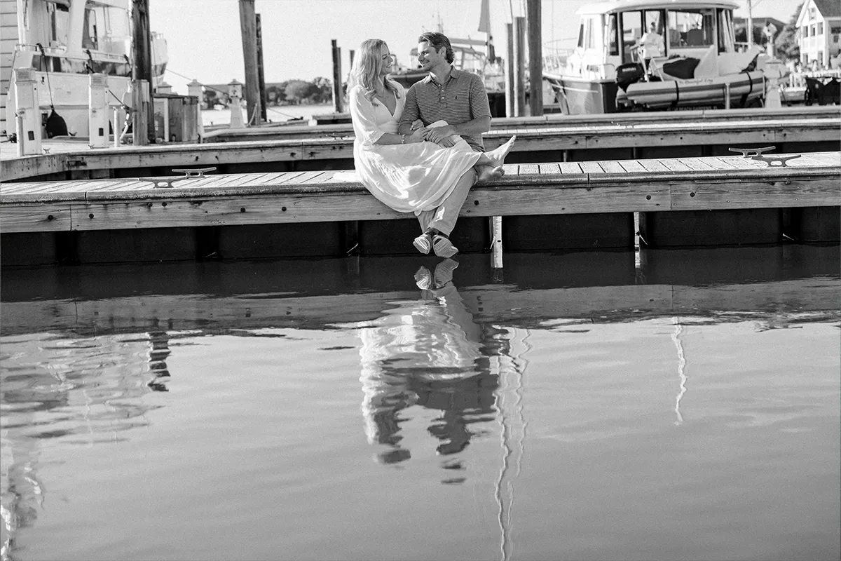 Beaufort + Atlantic Beach Engagement Session