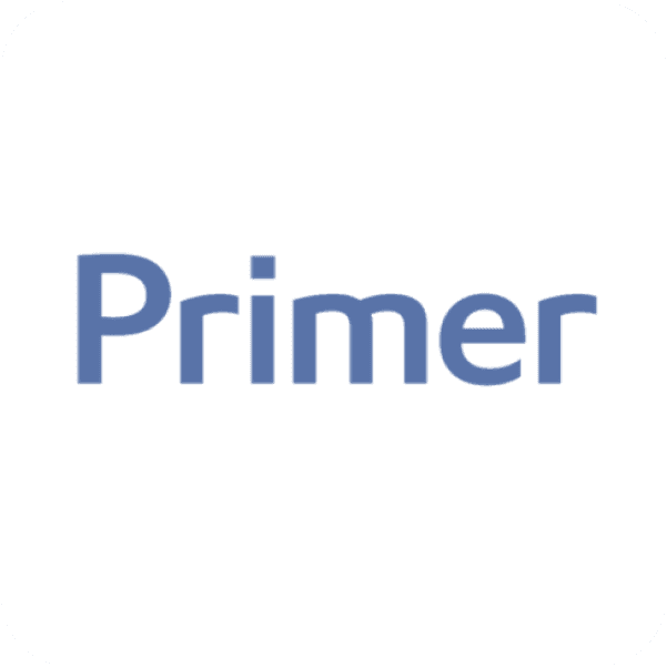 Primer logo, startup accelerator and investor in Mealo