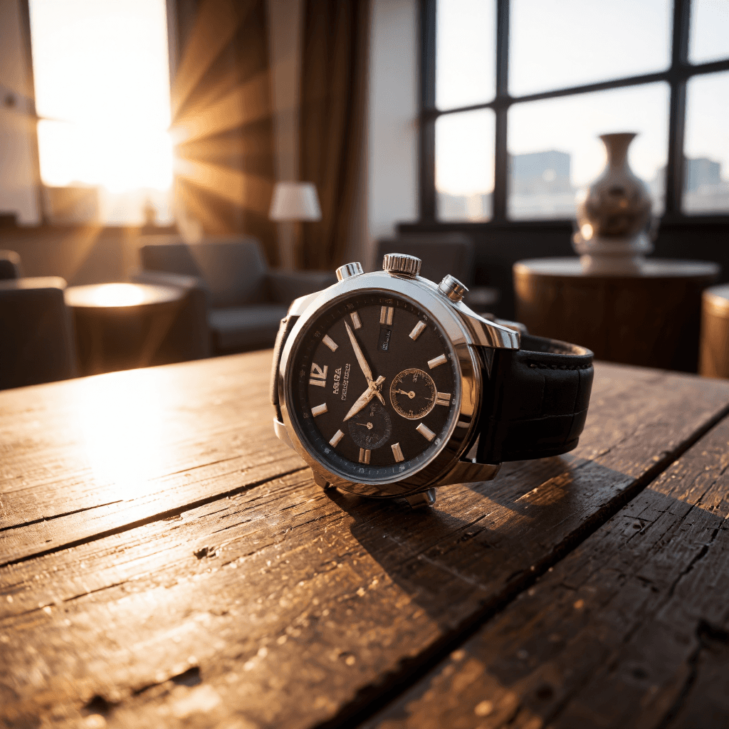 product photography of watch