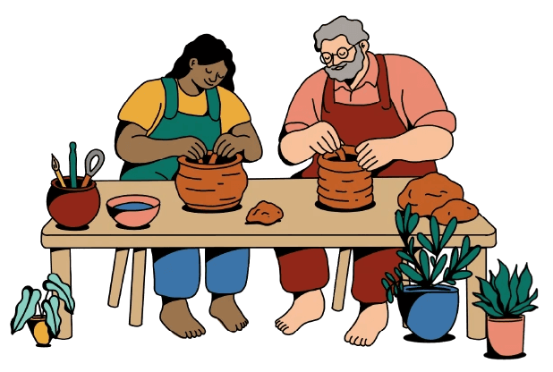 Pottery Memberships and open studios in Napa, CA