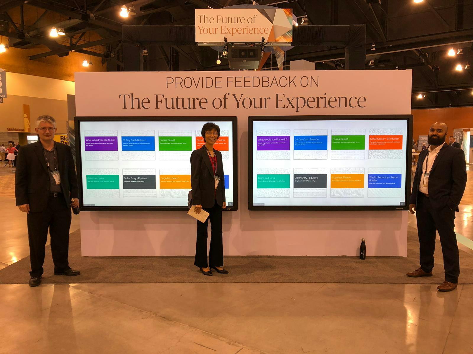 Interactive feedback booth I created - 2019