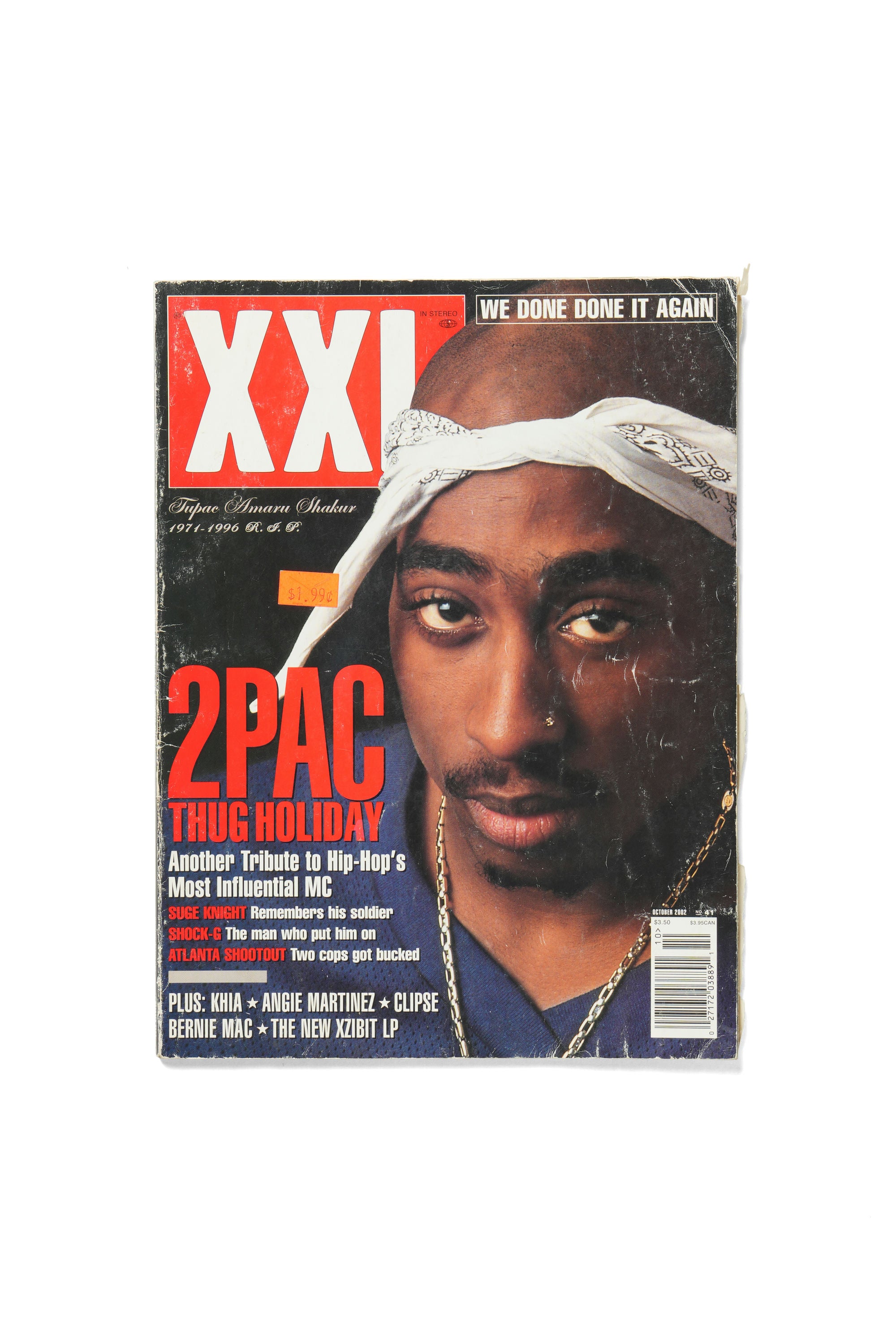XXL - October 2002 - Front Cover