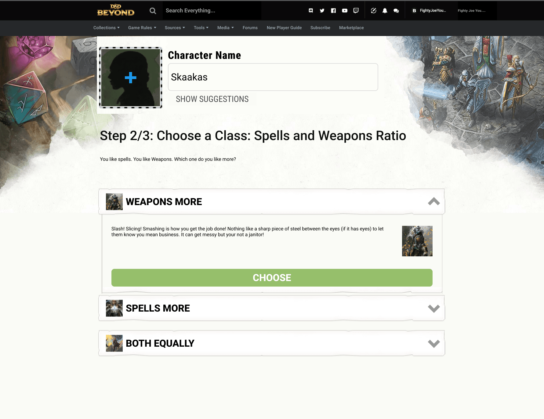 Revised design of Portfolio section