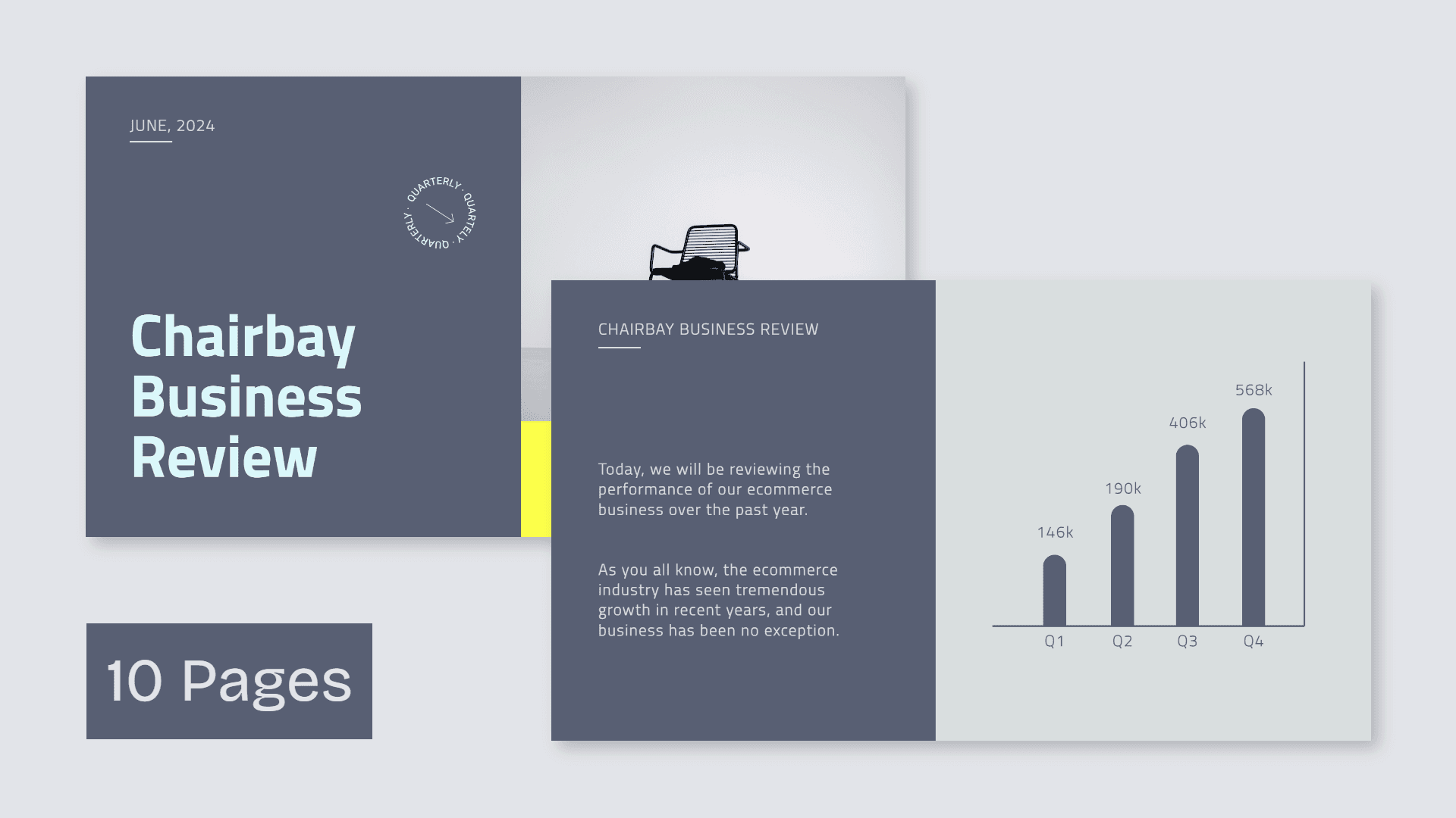 ChairBay Business Review Presentation Image Template