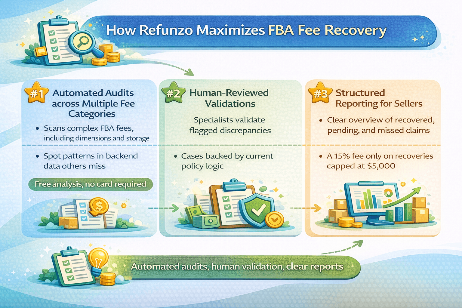 Structured reporting for sellers