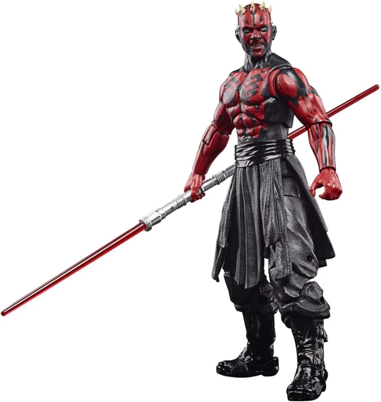 The Black Series Lucasfilm 50th Aniversary 'Sith Apprentice' Maul figure.