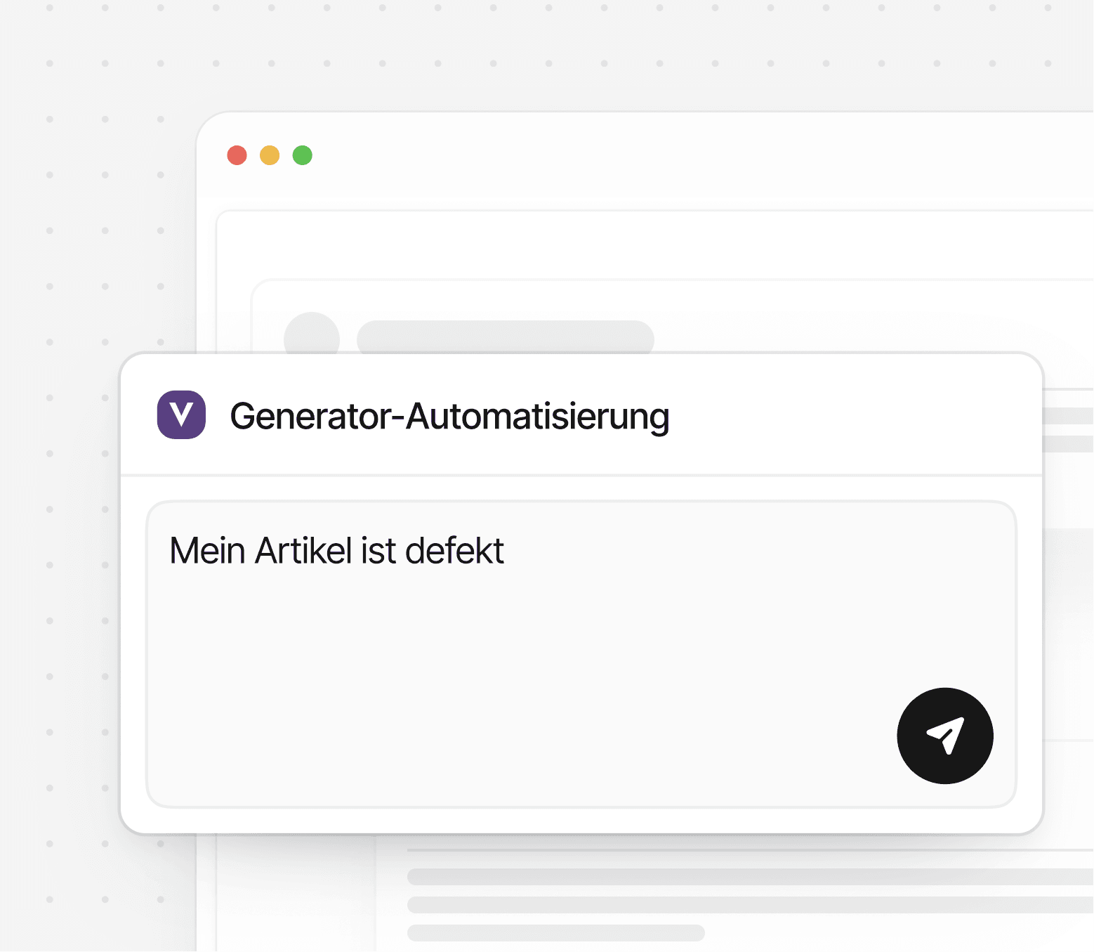 Aktivierung der KI-Prozesse im vennie Dashboard.