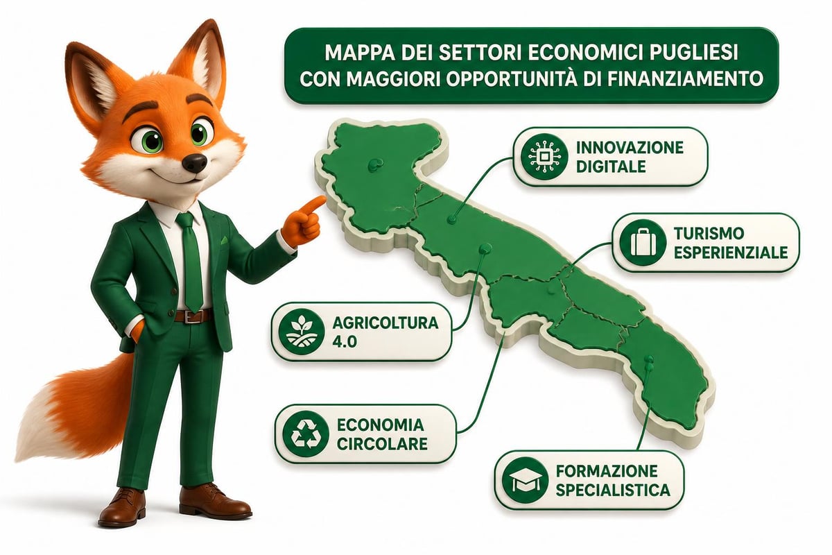 Settori finanziabili in Puglia