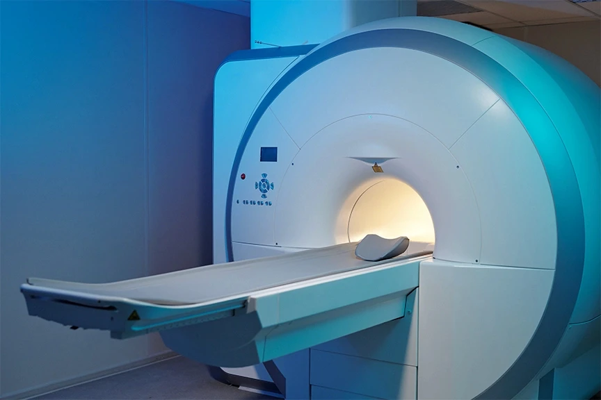 MRI machine used to diagnose traumatic brain injuries for cases handled by Stockton attorneys