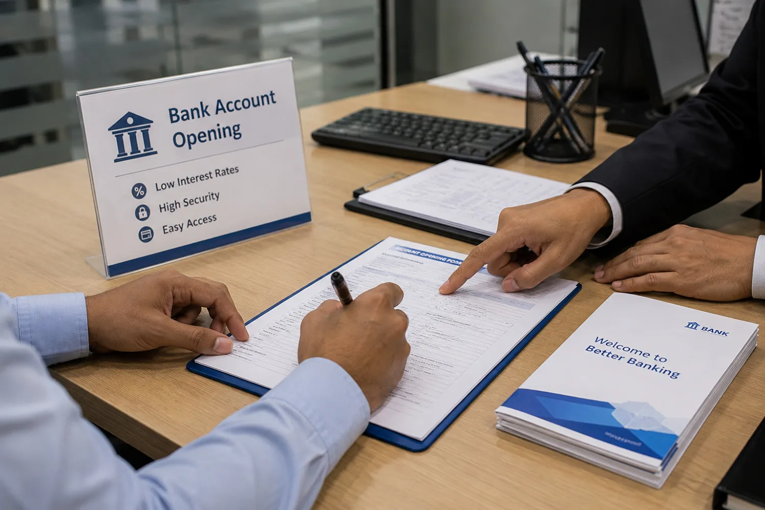 Application preparation for a Dubai business bank account