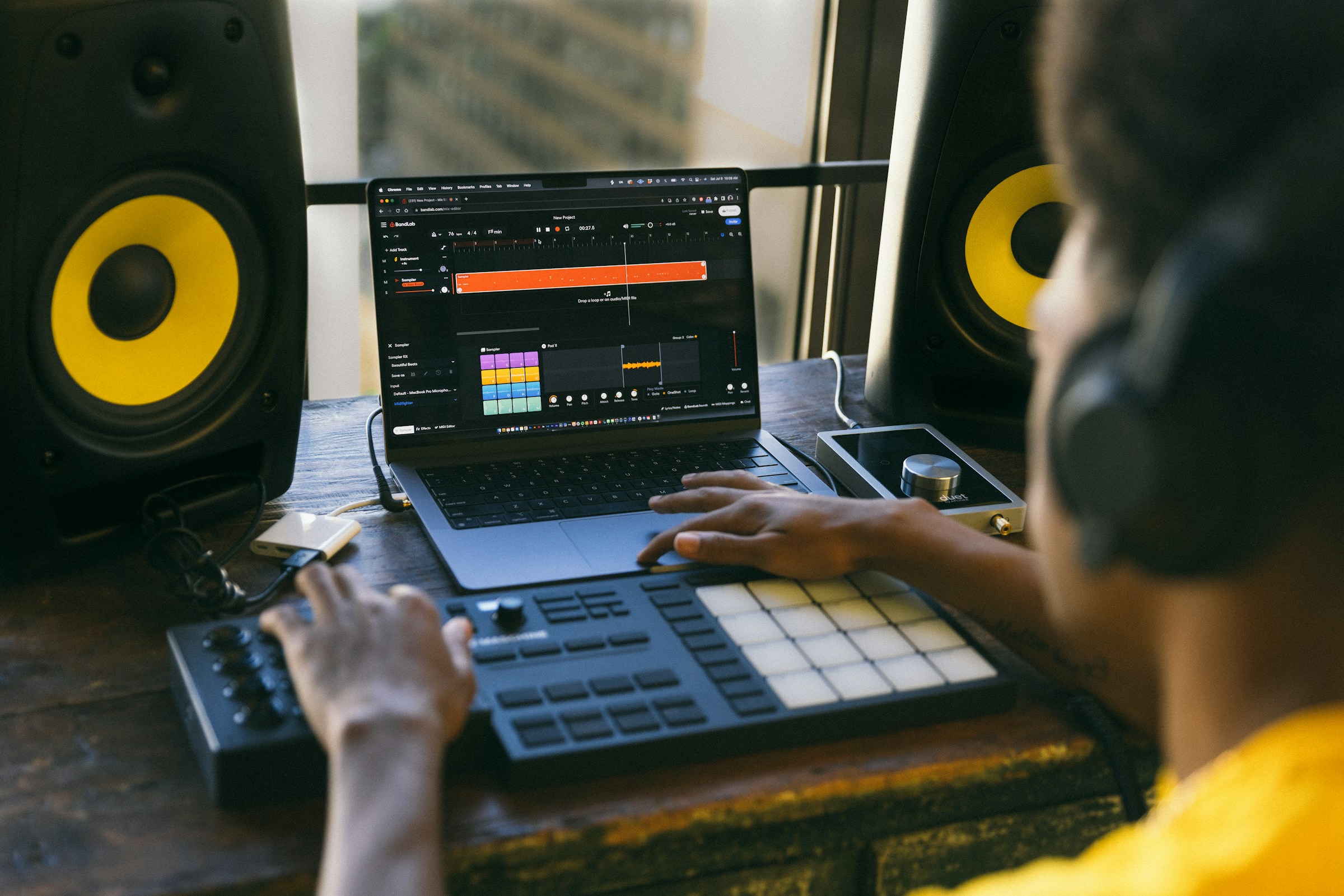 man making songs - How to Become a Music Producer at a Young Age