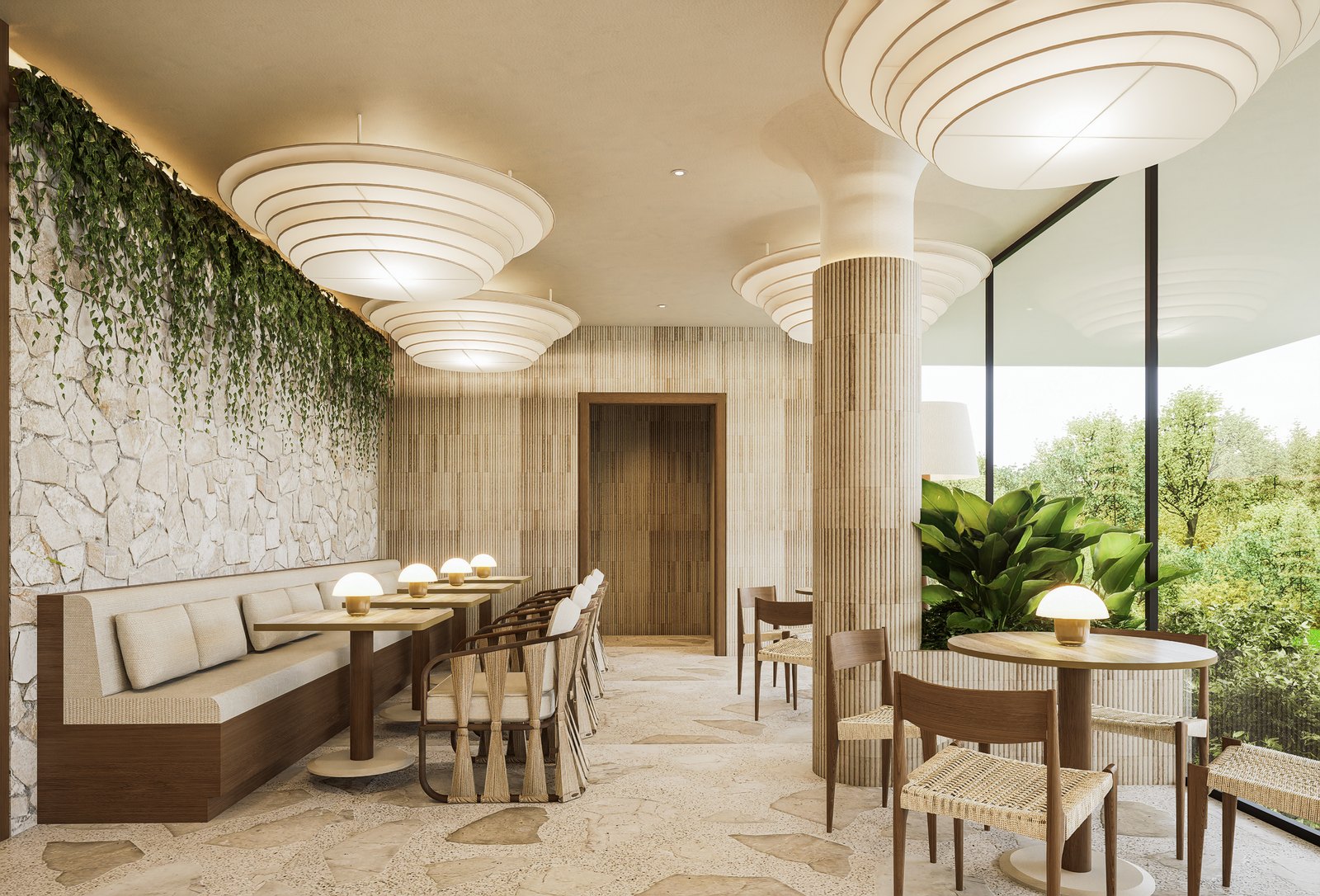 Reception and Restaurant
