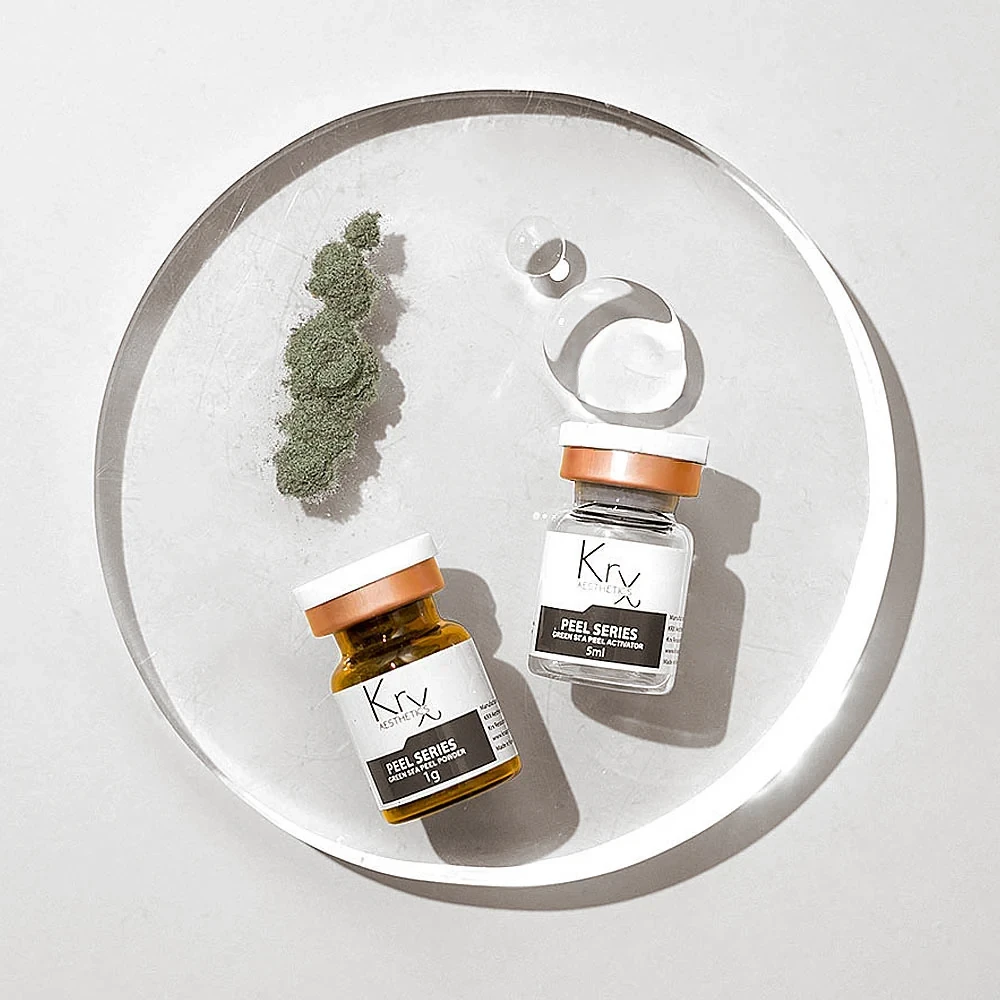 Green Sea Peel zaļais pīlings ar mikroadatiņām