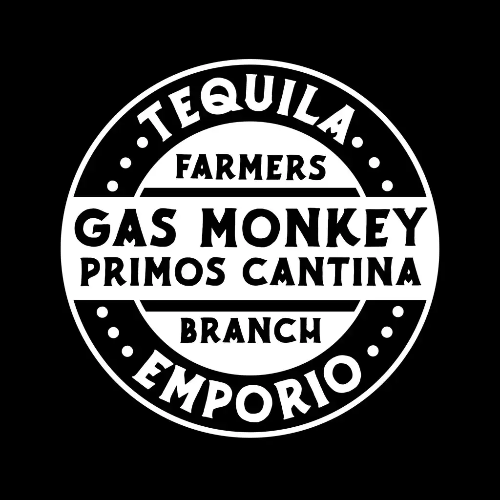 Gas Monkey Garage Primos Cantina Brand Badge