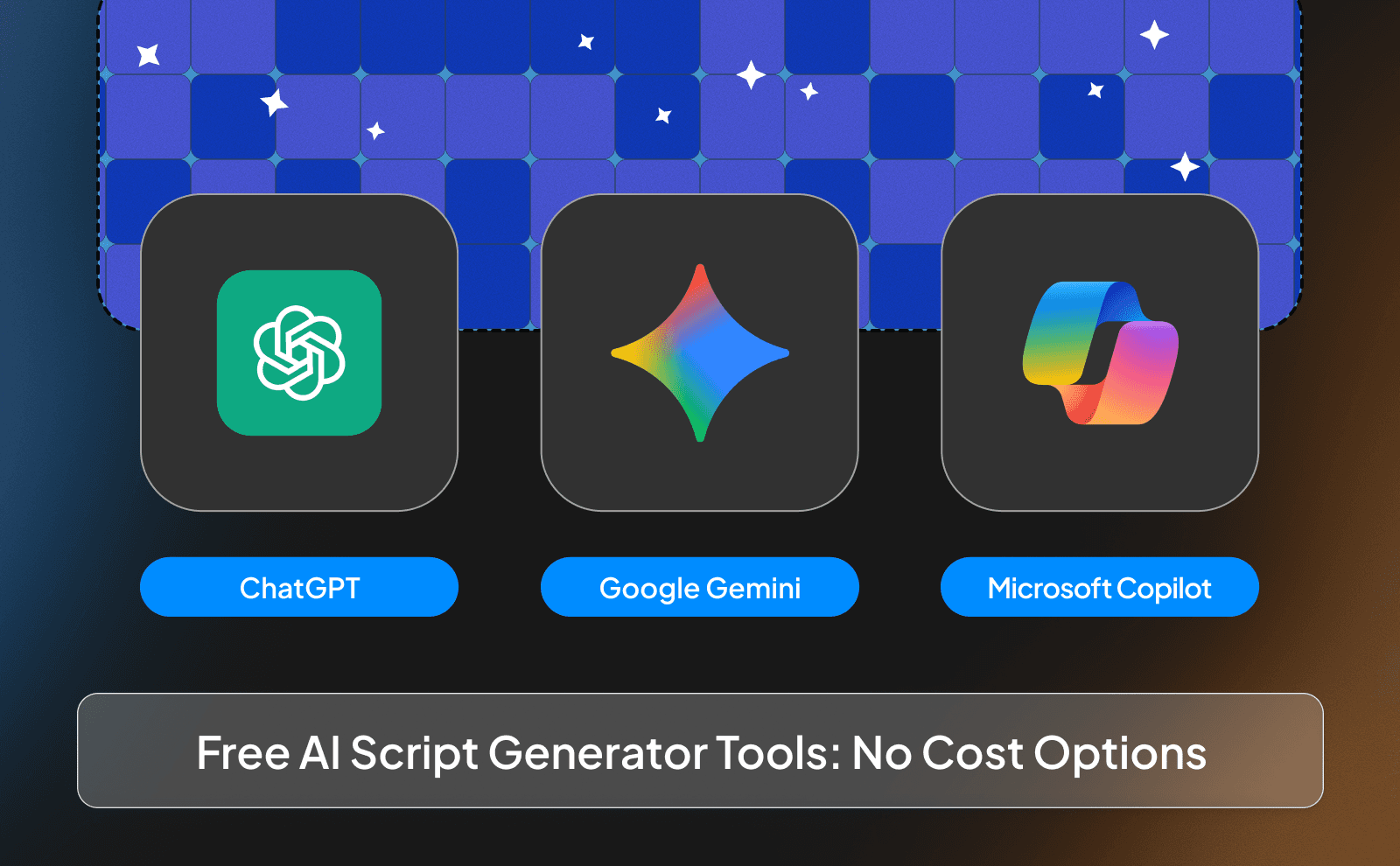 Free AI script generator Tools_ no cost options