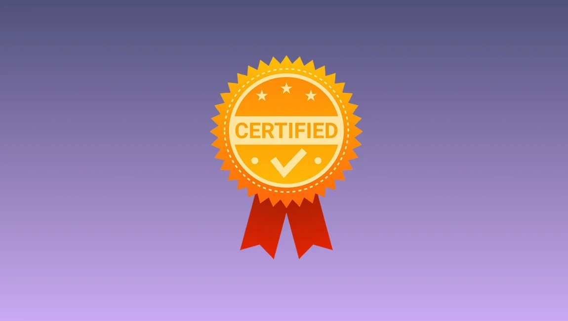 Certified badge