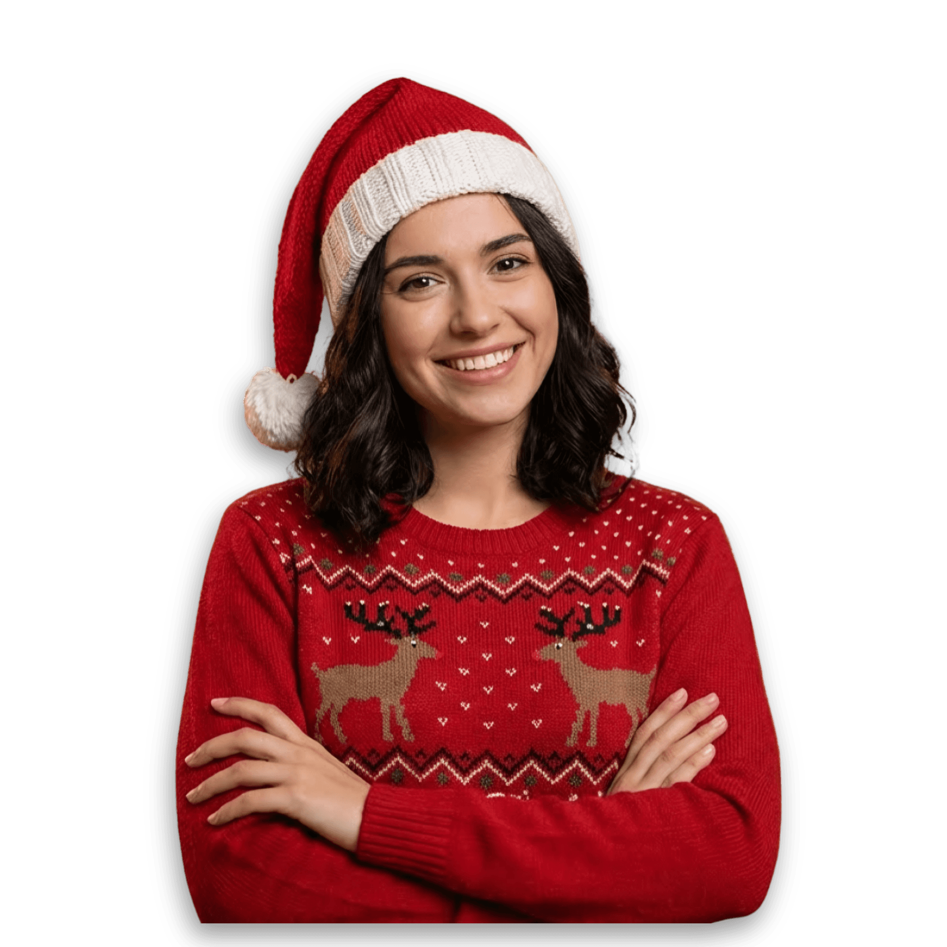 Girl with a bright white smile