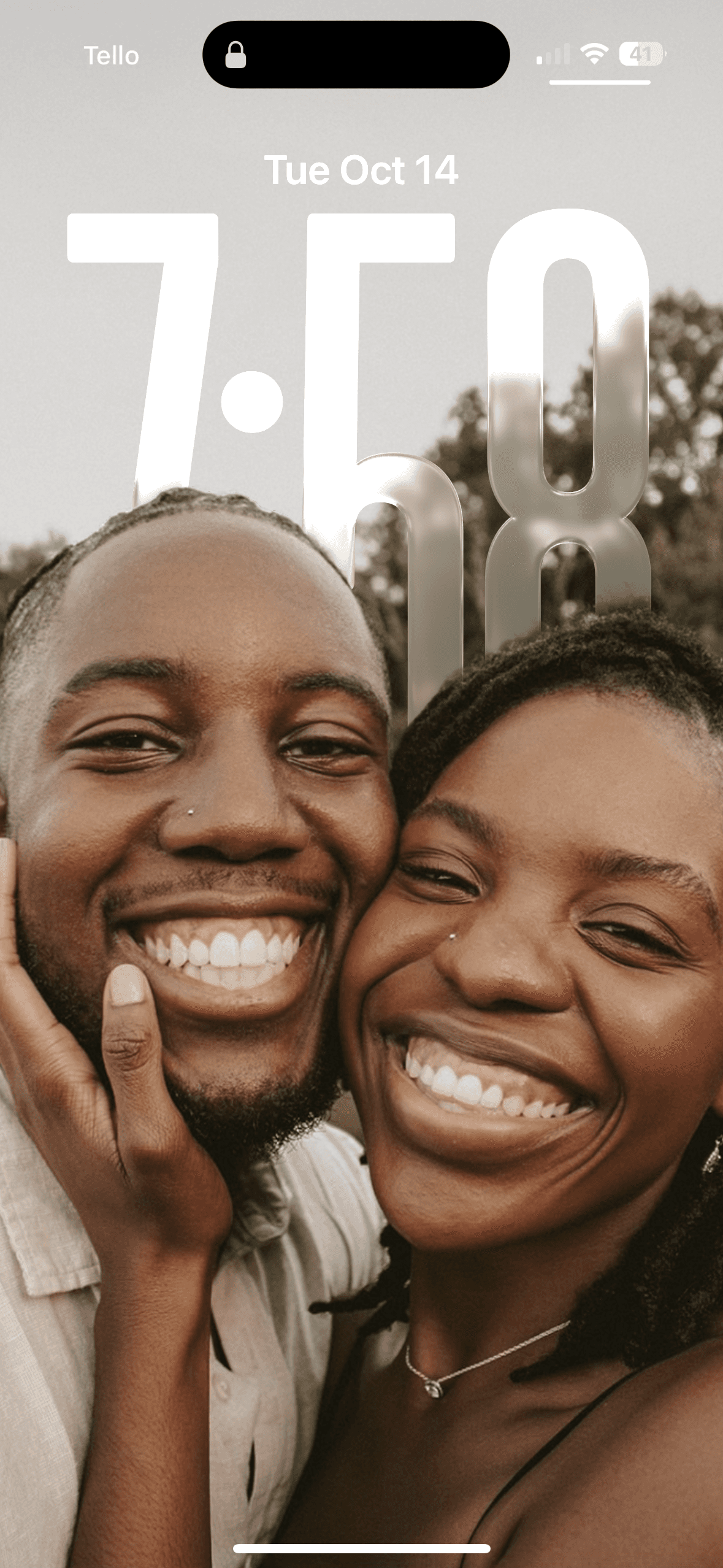 My biggest supporter