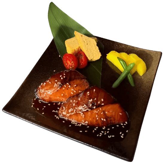 Sake no tariyaki w Mugi Izakaya w Warszawie