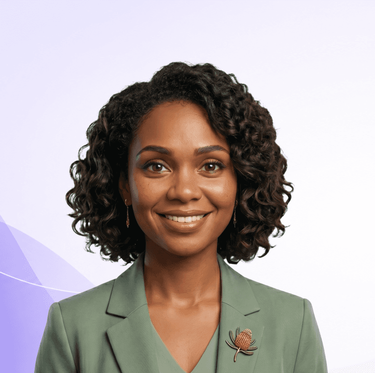 Portrait of Oliver AI, Curki's CFO Associate for finance and operations