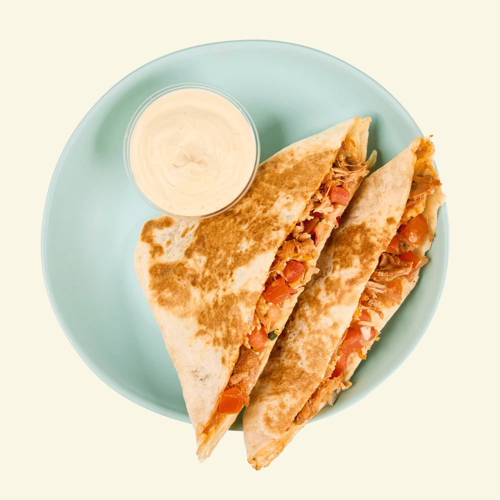 quesedilla pulled pork