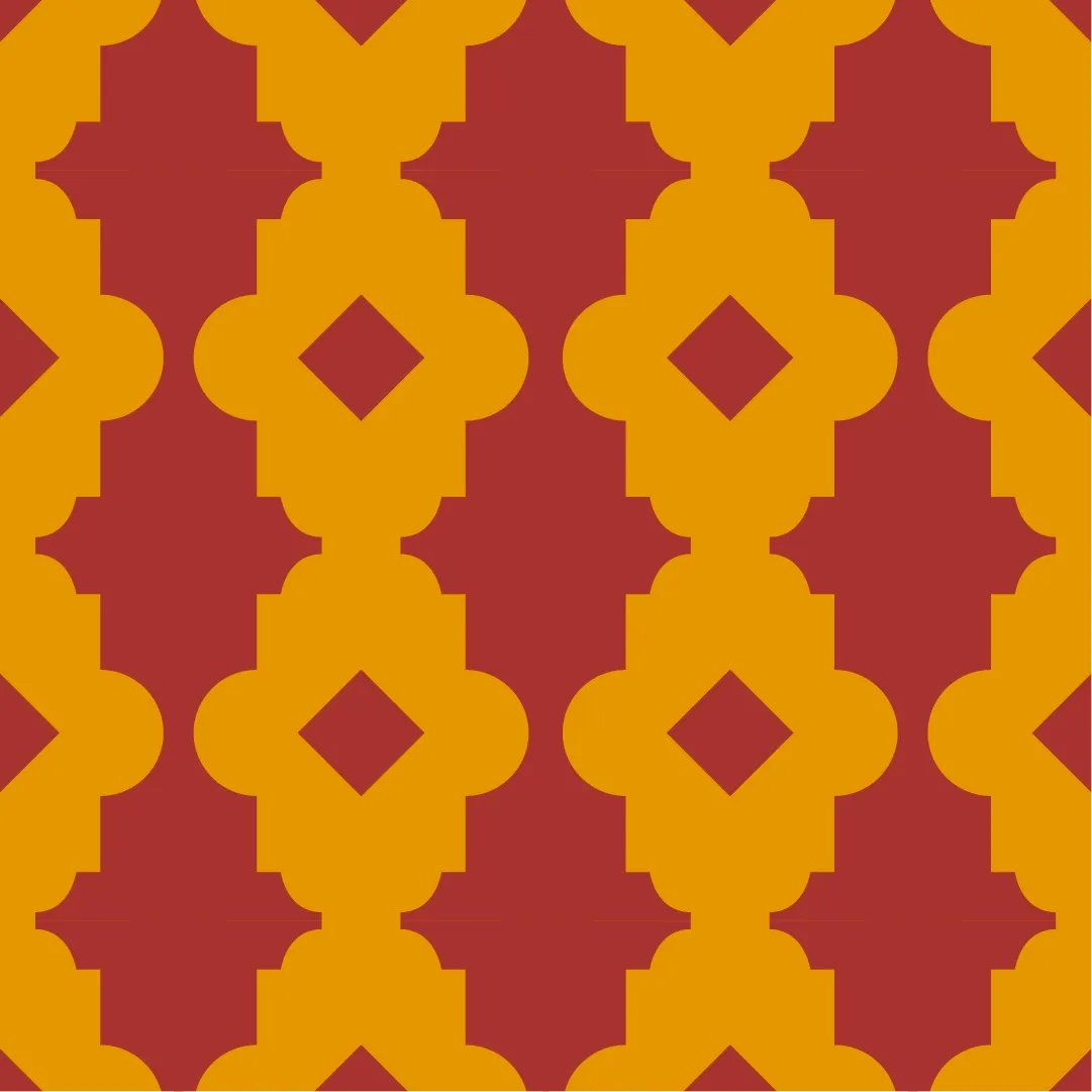 herenta red pattern design