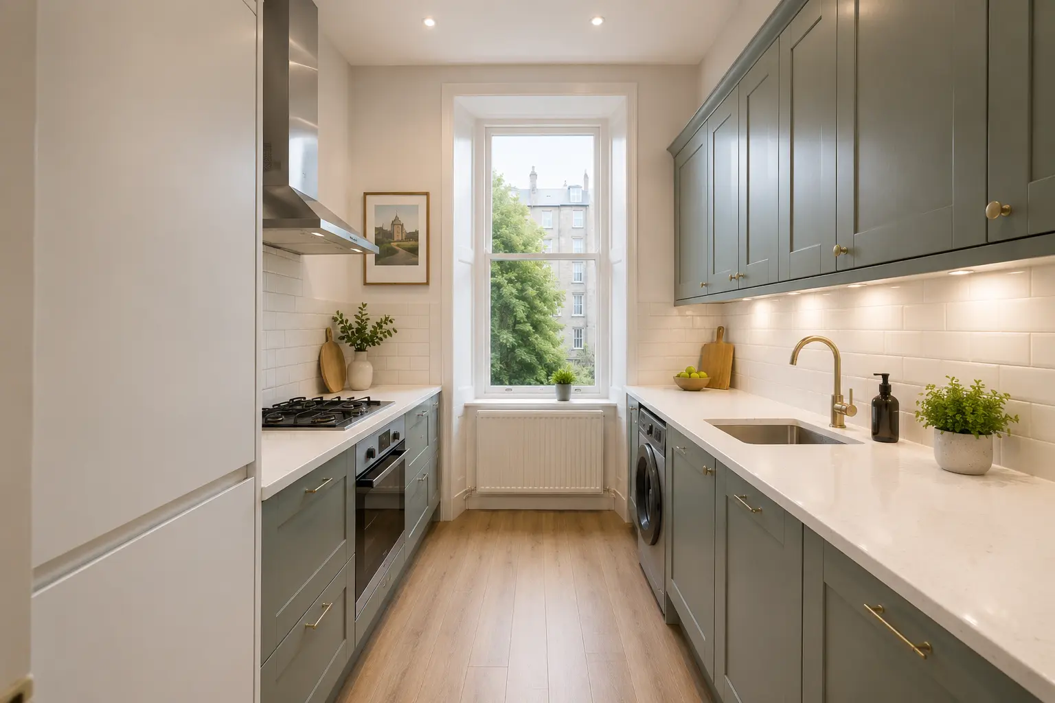 After: Kitchen Refurbishment, Marchmont