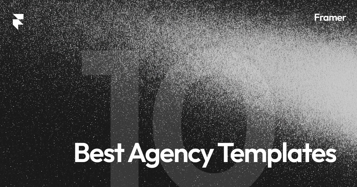 10 best Framer templates for web development agencies in 2026