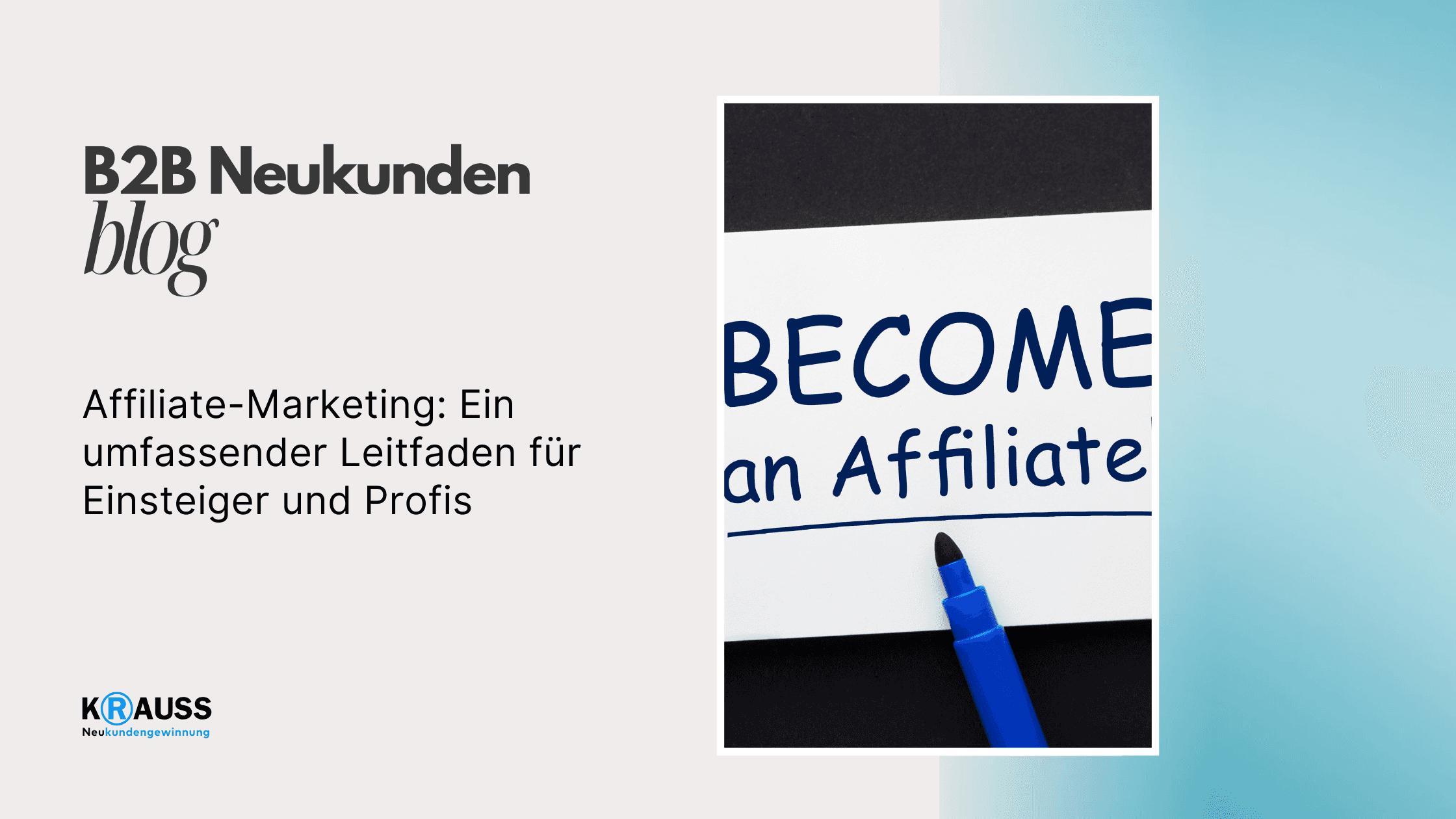 Affiliate-Marketing: Ein umfassender Leitfaden für Einsteiger und Profis