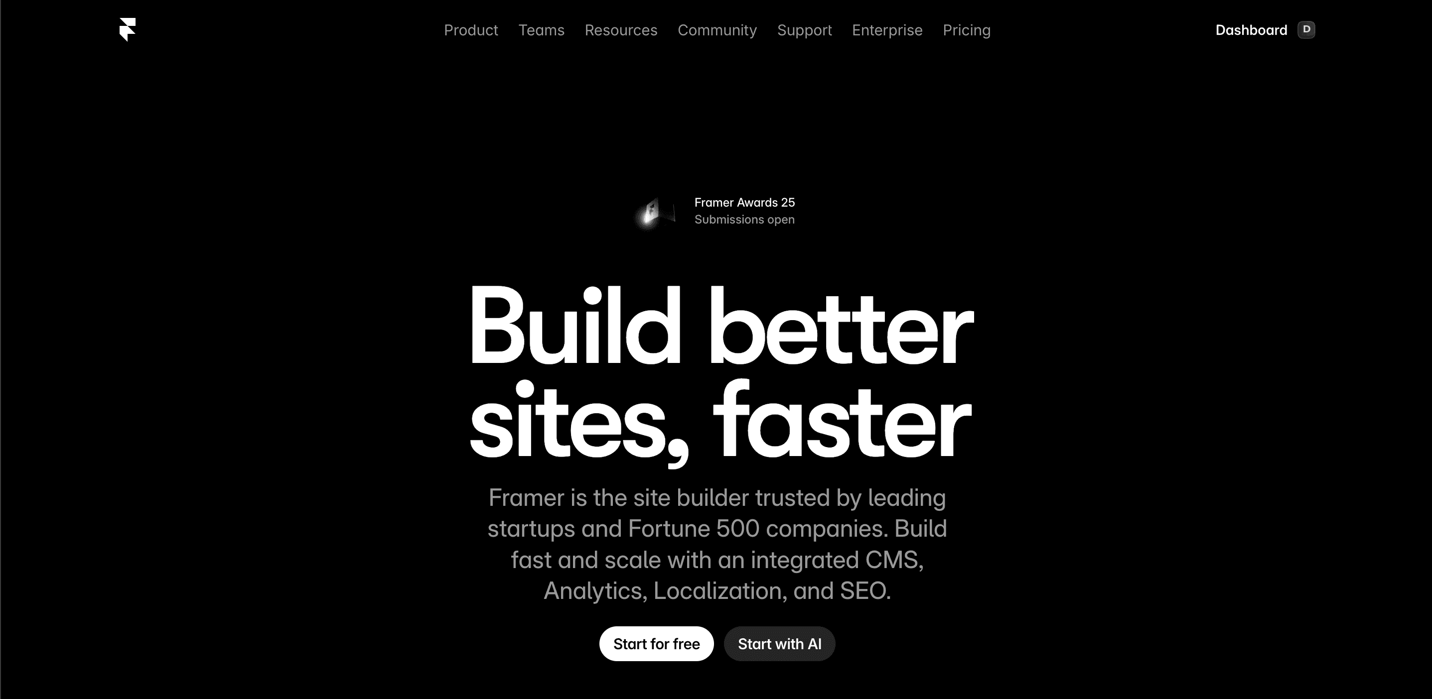 Landing de Framer - NocodePM