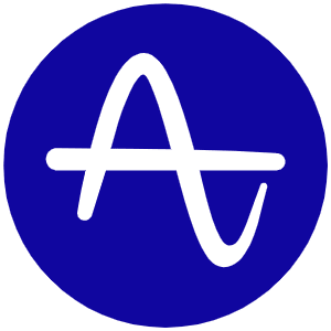 Abstract dark blue and brown waves