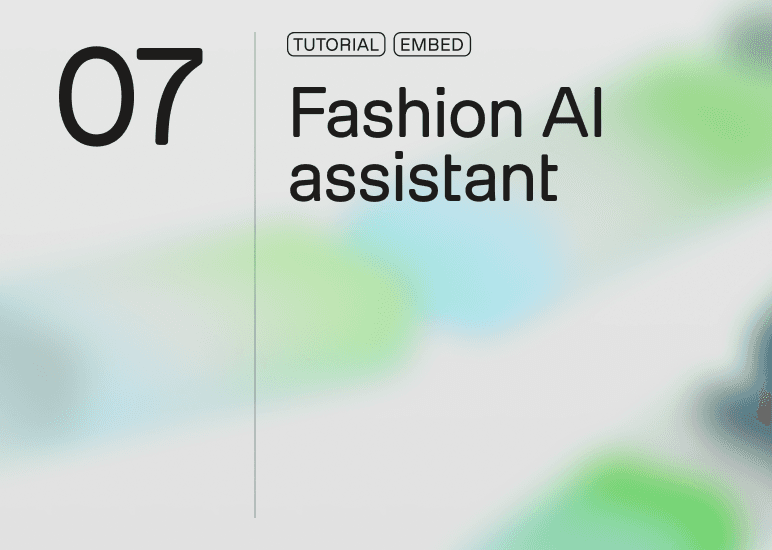 Fashion AI assistant