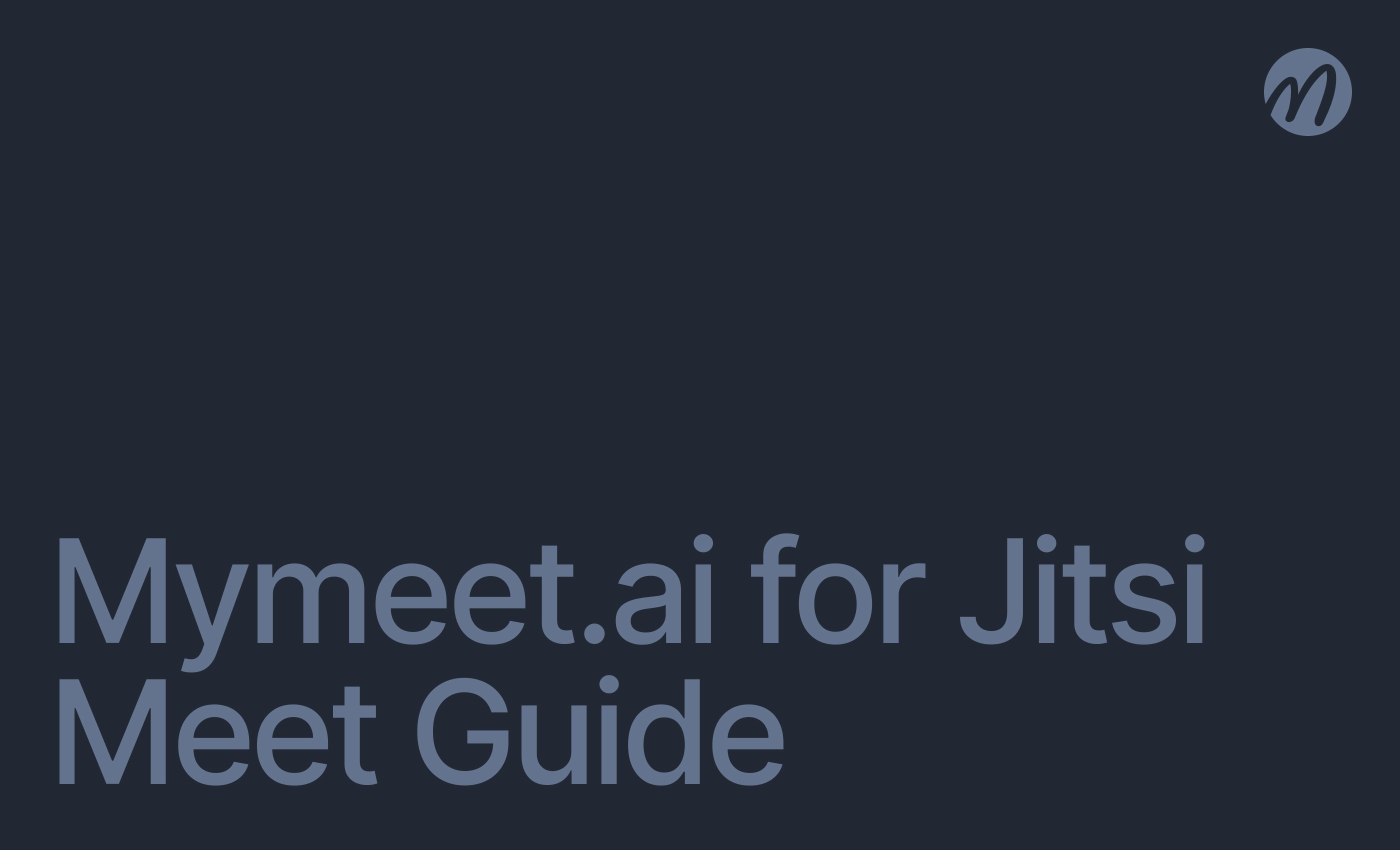 Jitsi Meet Integration