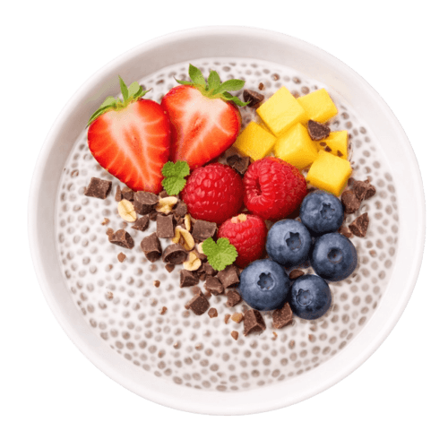 Chia Pudding with Chocolate