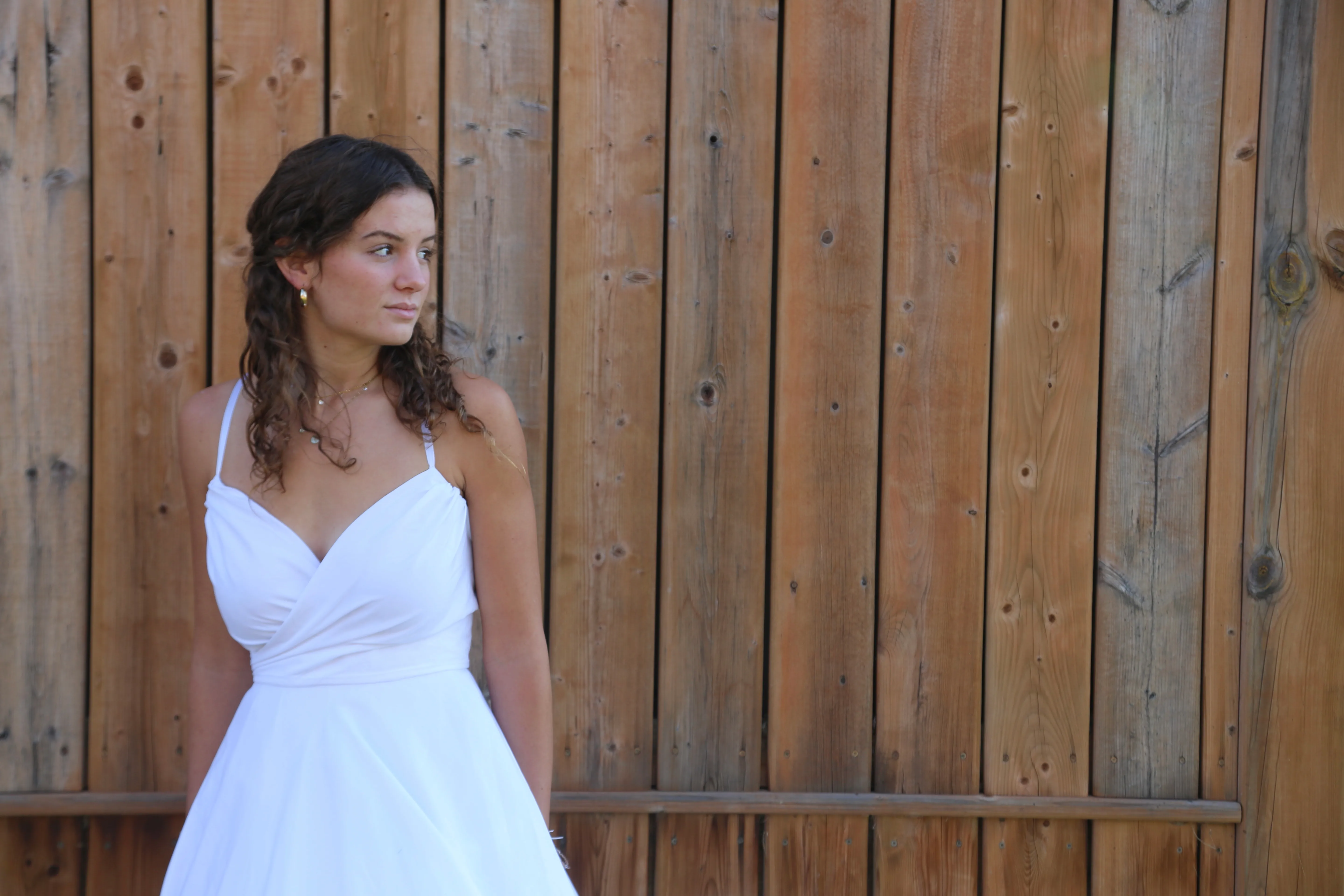 married couple beach