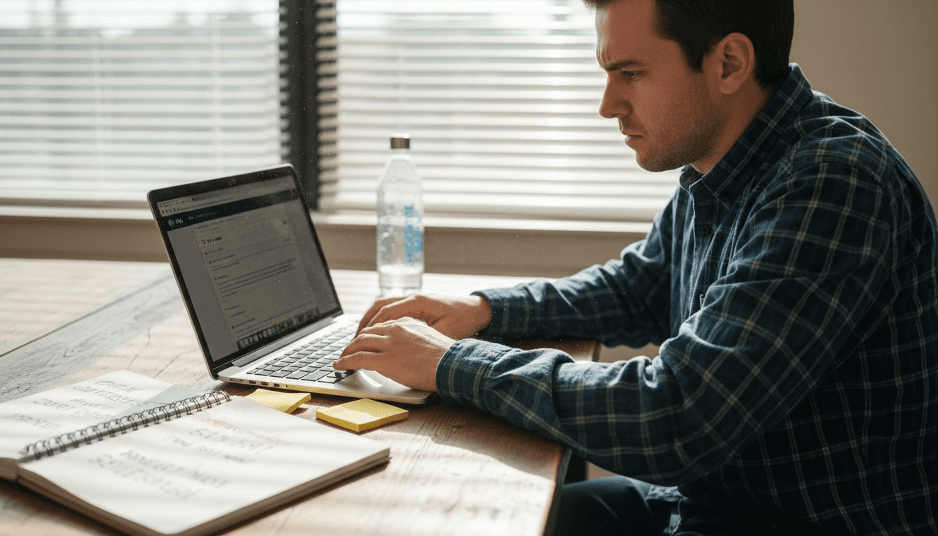 Marketer editing digital ad campaign setup