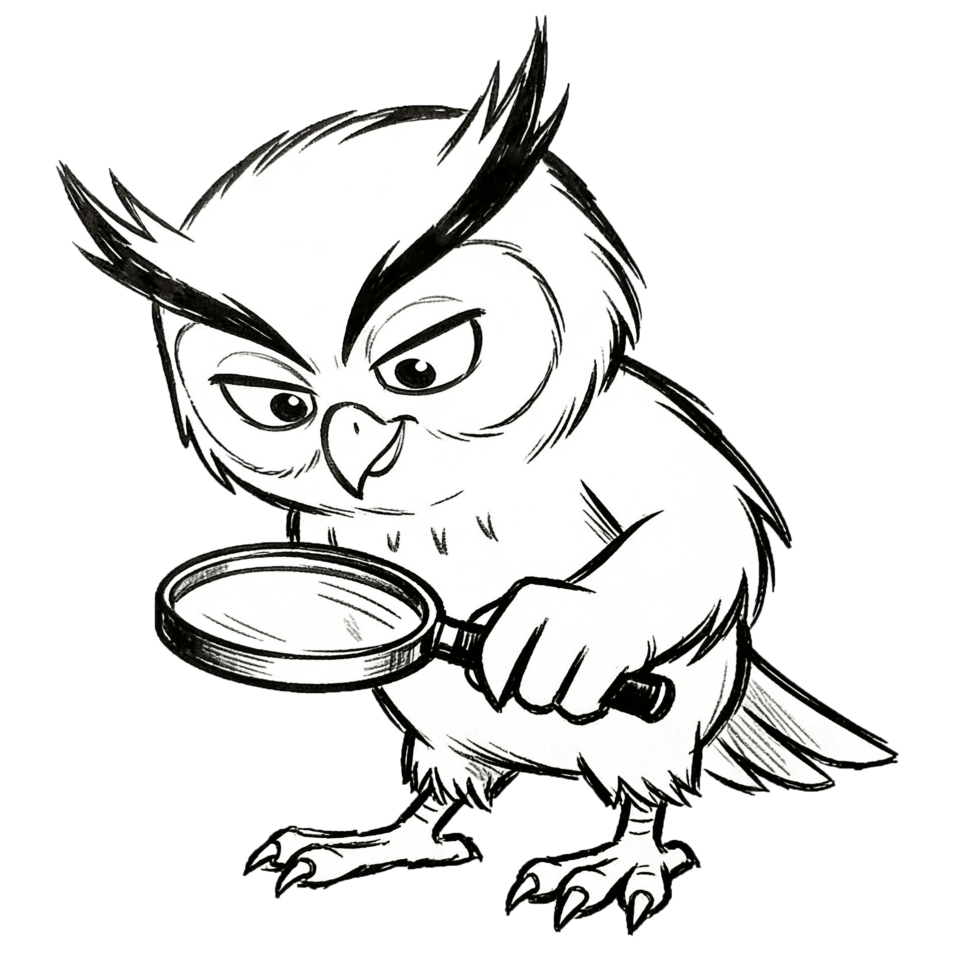Búho mascota de Mentoor
