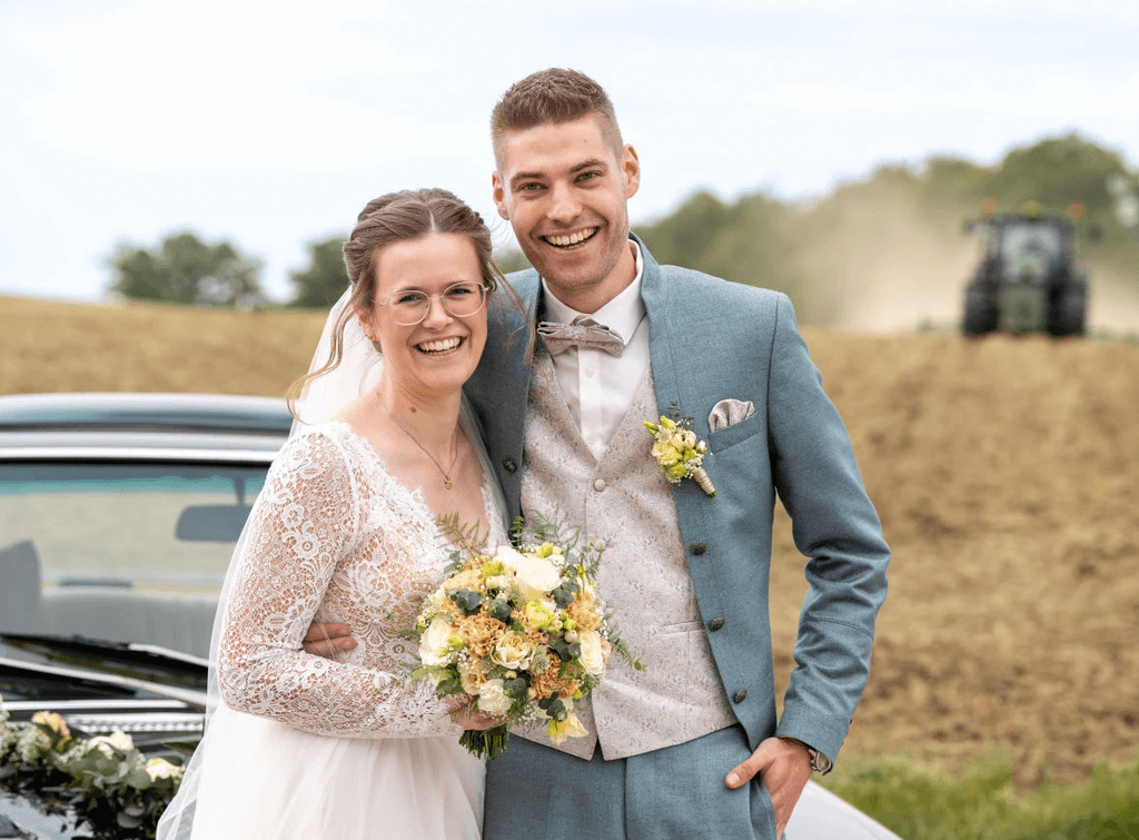 Brautpaar Outdoor-Shooting Mallersdorf Niederbayern