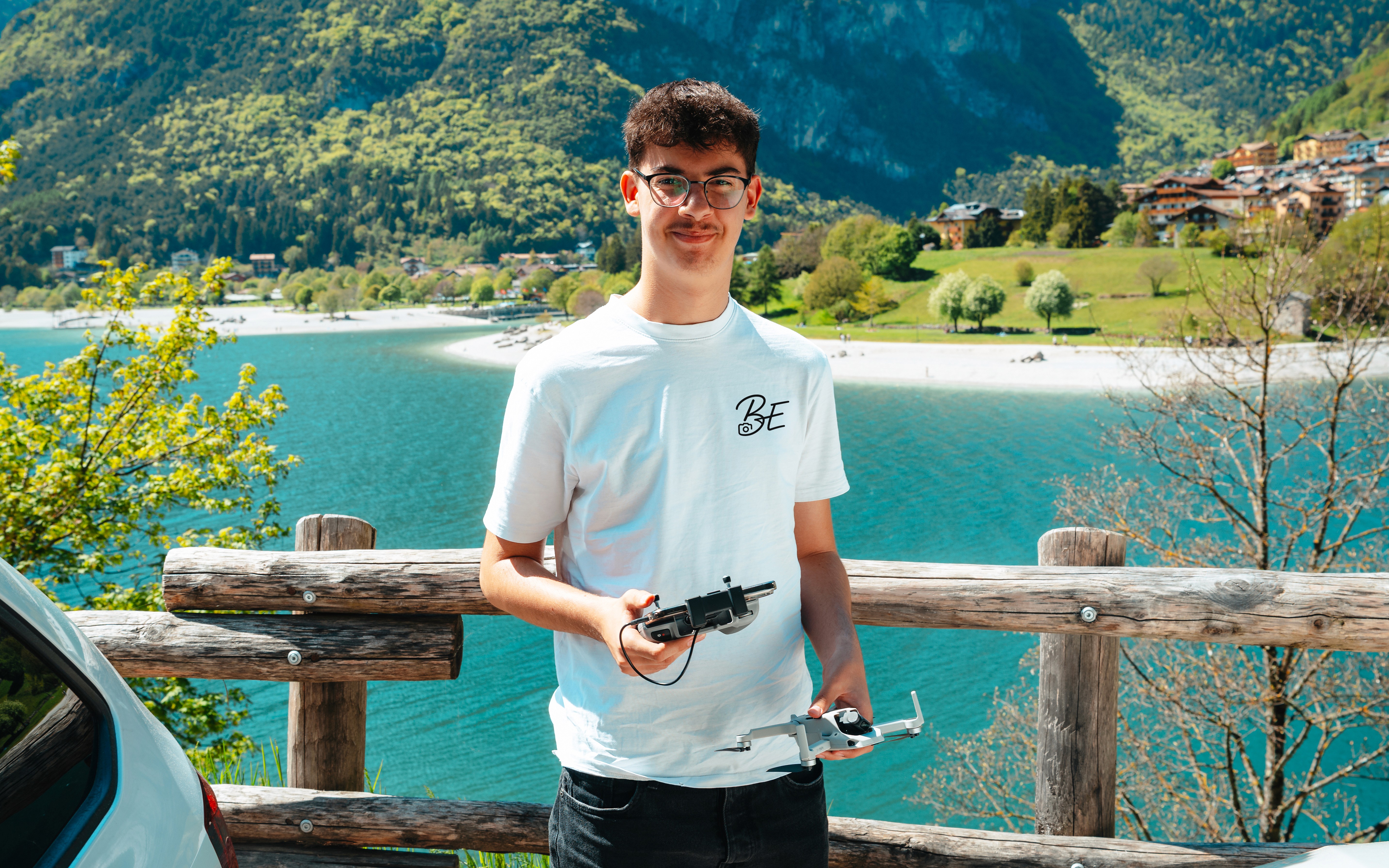 Portrait of portfolio creator – front view