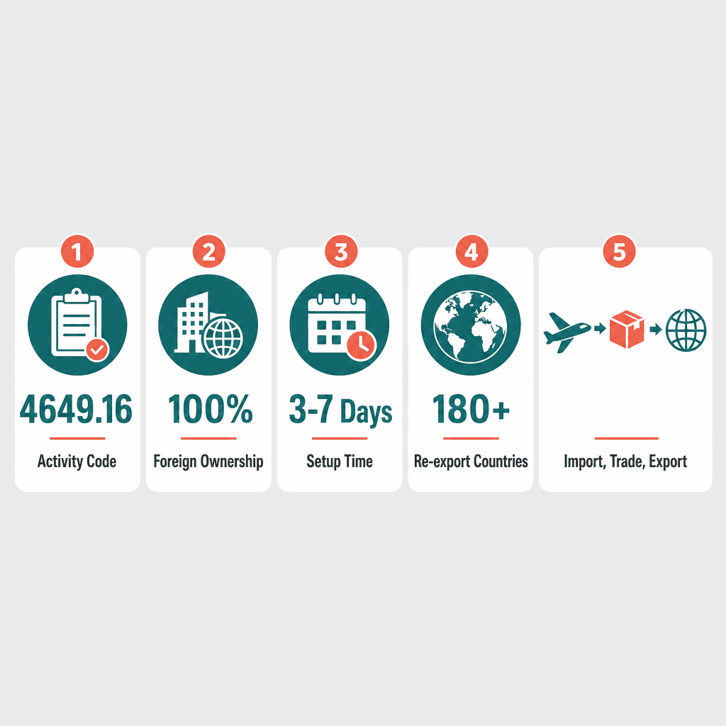Infographic: Musical Instruments Toys & Sports Goods Trading License in Dubai