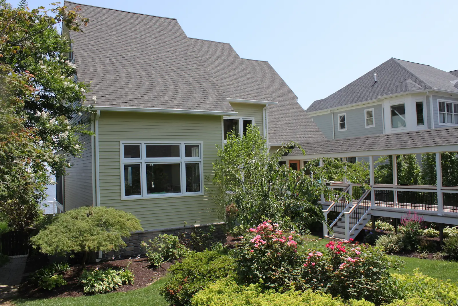 Full House Renovation - back bridge addition