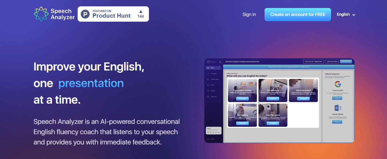 ELSA Speech Analyzer (ELSA Speak)