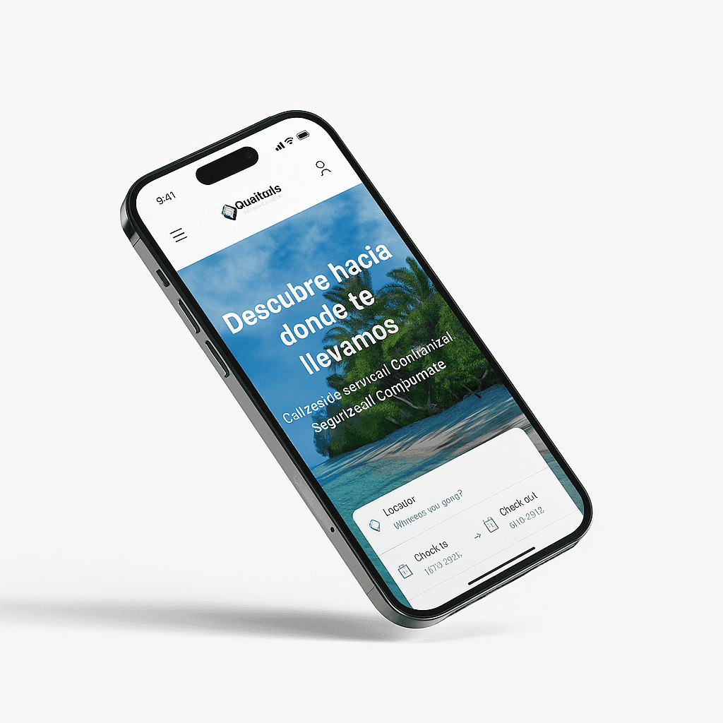 Quovadis travel Agency Web Design Marketing by Essential Marketing