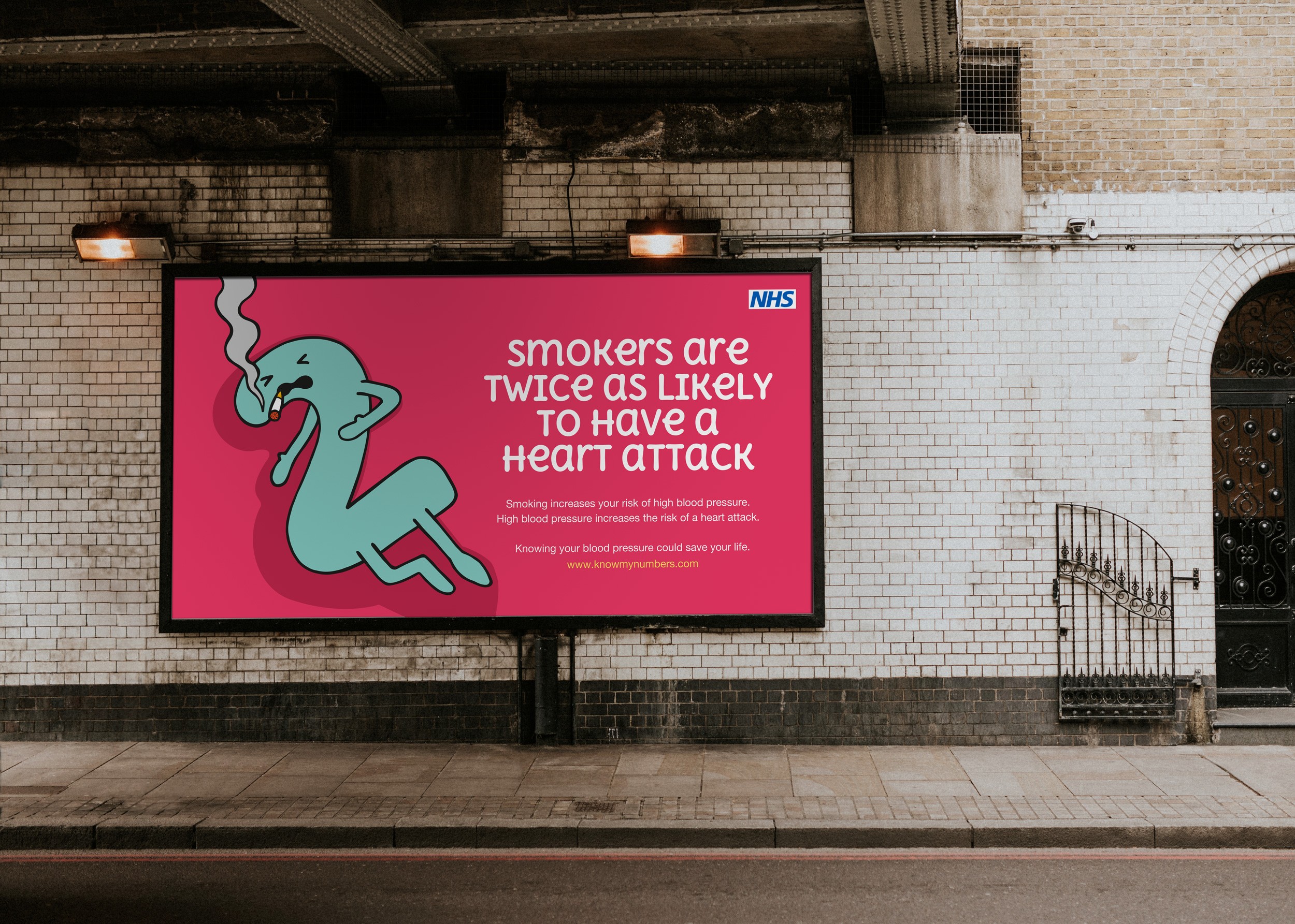 Knowing your numbers billboard