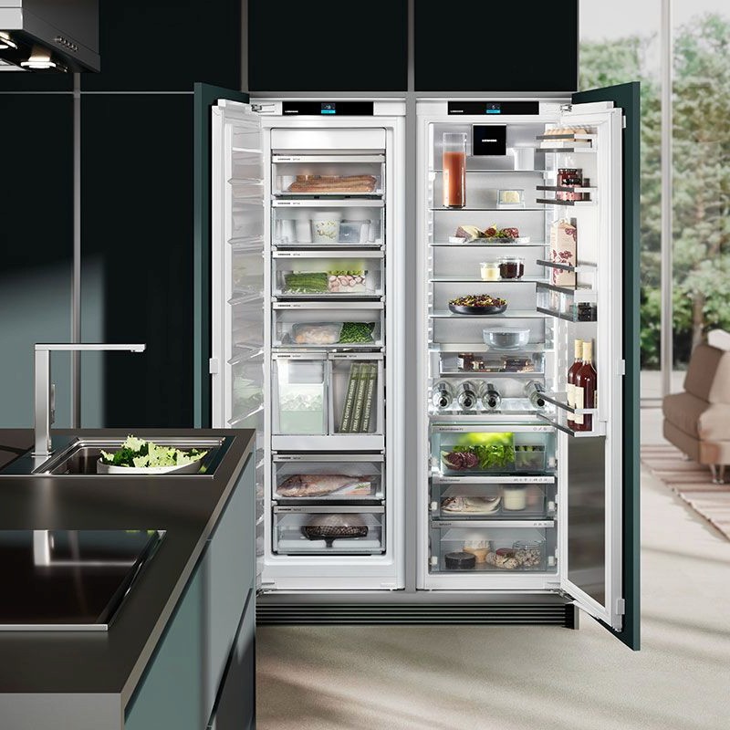 Liebherr side-by-side fridge freezer