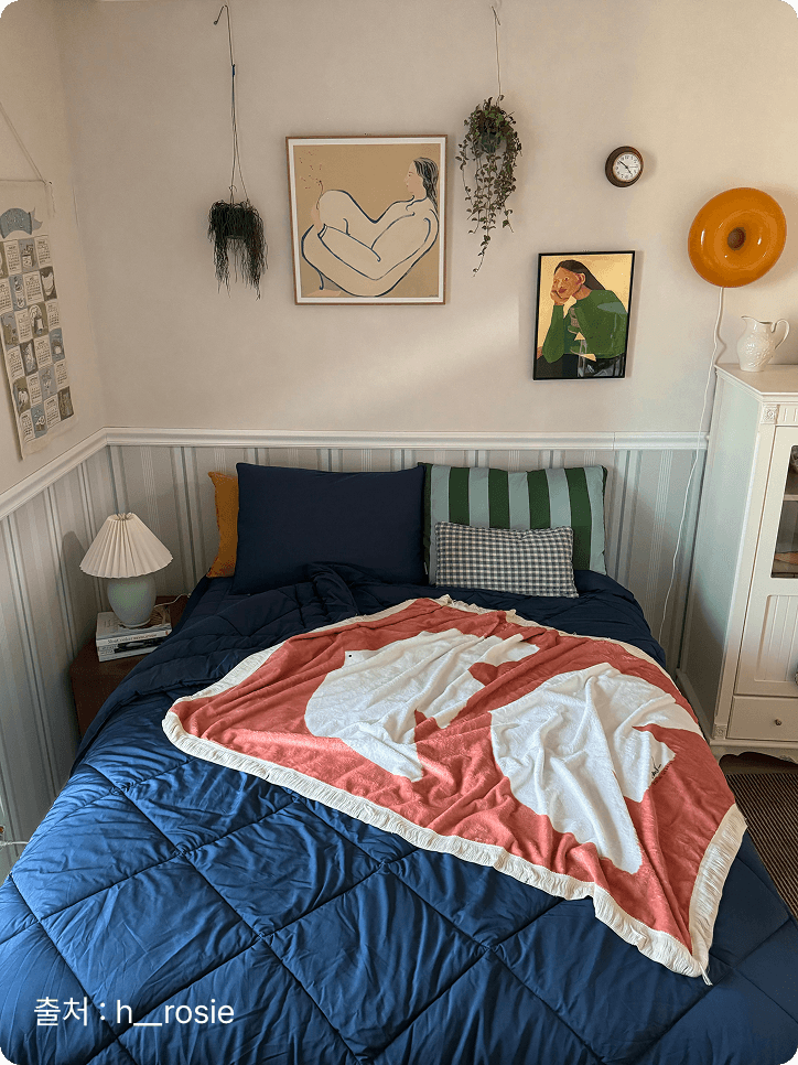 Oiseaux 극세사 담요