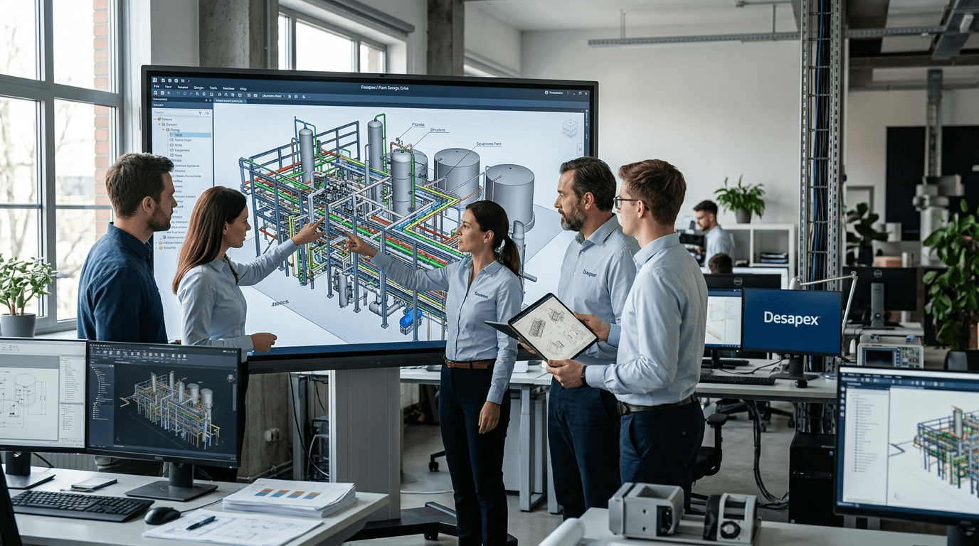 Process Plant 3D Design & Piping Engineering