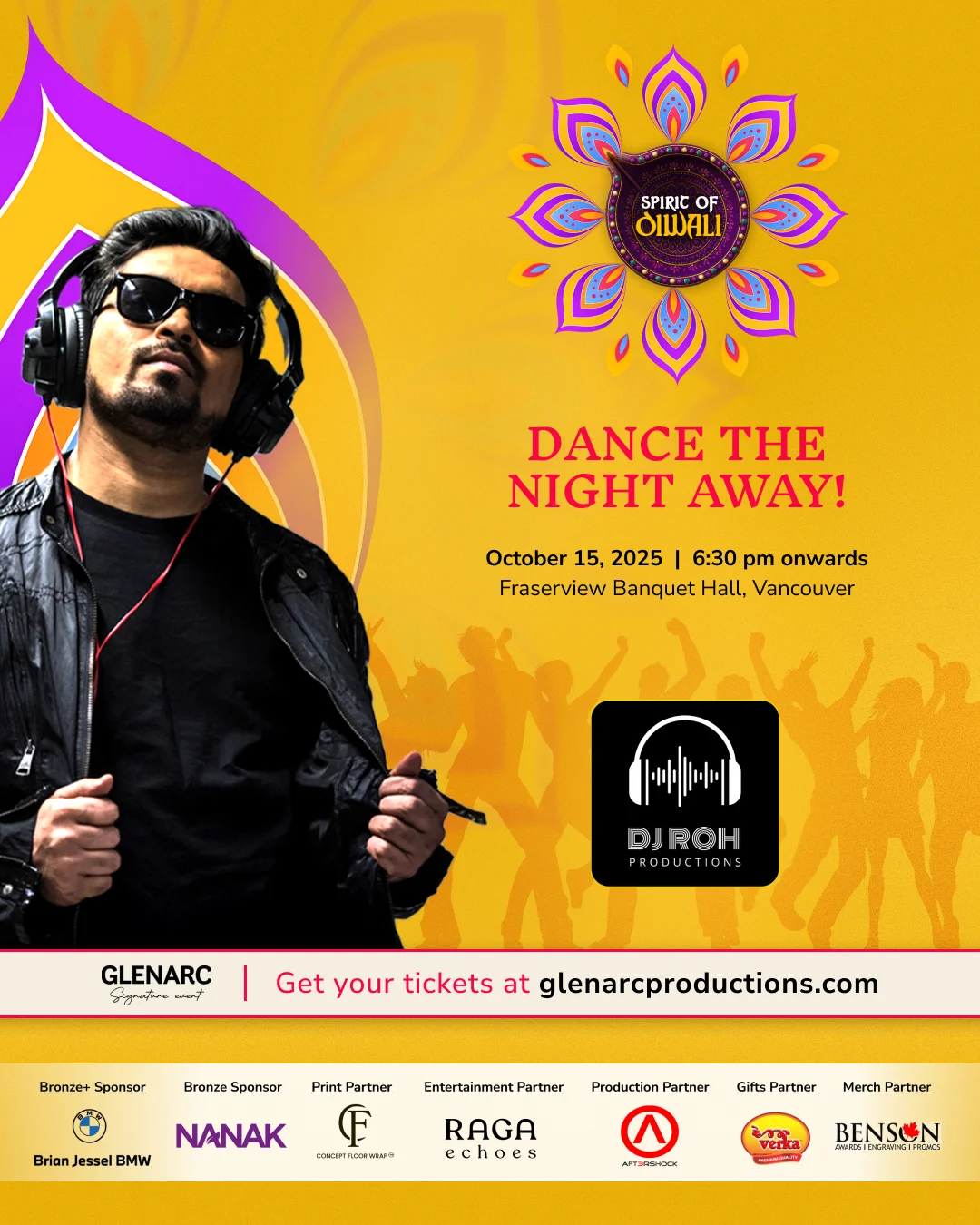 DJ - spirit of DIWALI glenArcProductions