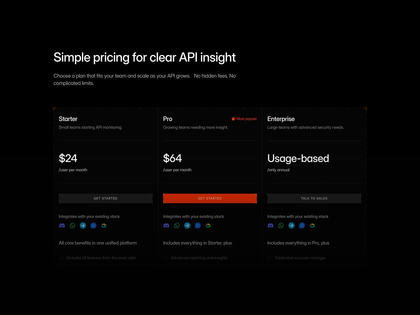 A clean, modern, and performance-focused Framer template built for API monitoring tools, SaaS platforms, and technical dashboards.