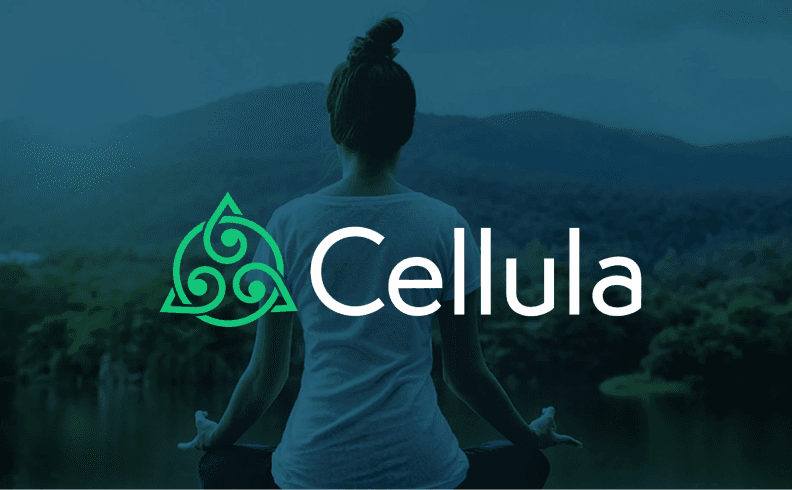 Cellula holistic living brand visual language design by OneZeroEight